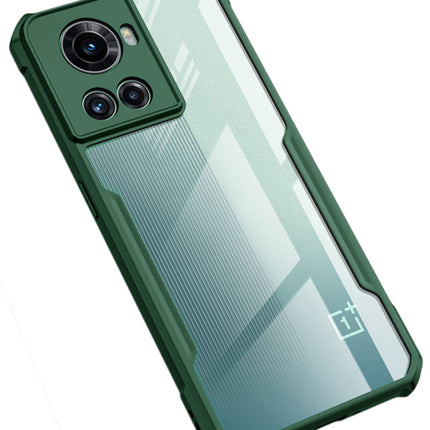 Beetle for OnePlus 10R Back Case, [Military Grade] Shockproof Slim Hybrid Cover (Green)