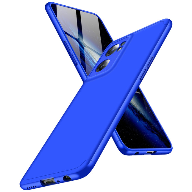 Double Dip Full 360 Protection Back Case Cover for OnePlus Nord CE 2 (Blue)