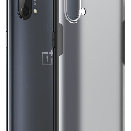 Shield Frosted Acrylic Back Shock Proof Case Cover for OnePlus Nord CE (5G) / One Plus Nord CE (5G) (Black)