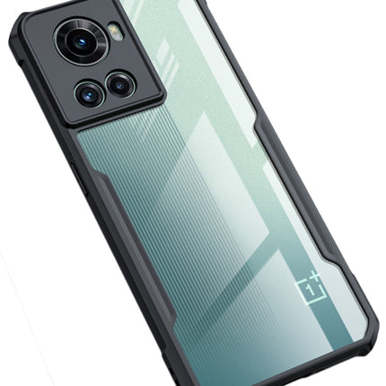 Beetle for OnePlus 10R Back Case, [Military Grade] Shockproof Slim Hybrid Cover (Black)