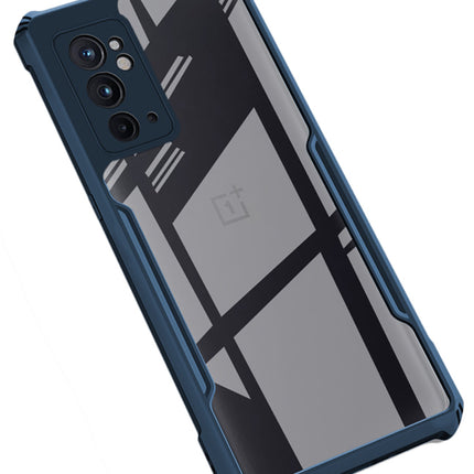 Beetle for OnePlus 9RT Back Case, [Military Grade Protection] Shock Proof Slim Hybrid Bumper Back Cover (Blue)