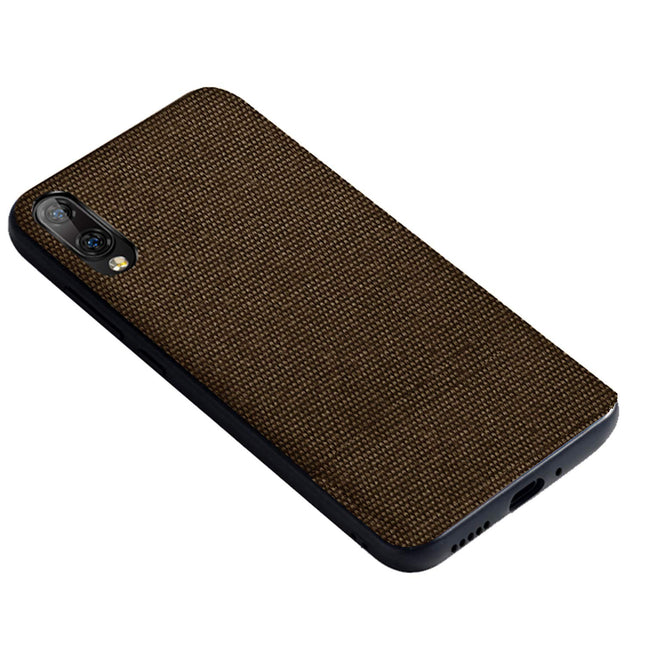 Soft Full Fabric Protective Shockproof Back Case Cover for Vivo Nex S (Full Brown)