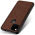 Soft Full Fabric Protective Shockproof Back Case Cover for Google Pixel 4A (Full Brown)