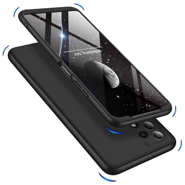 Double Dip Full 360 Protection Back Case Cover for Samsung Galaxy A32 (4G) (Black)