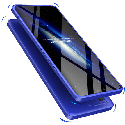 Double Dip Full 360 Protection Back Case Cover for Vivo V23 PRO (5G) (Blue)