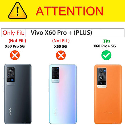 Woven Soft Fabric Case for Vivo X60 Pro Plus Back Cover, Shock Protection Slim Hard Anti Slip Back Cover (Blue)