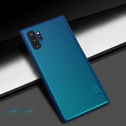 Nillkin Super Frosted Shield Hard Back Cover Case for Samsung Galaxy Note 10 Plus (Blue)