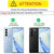 Mobizang Hawkeye Clear Back Cover for Vivo V27 (5G) / Vivo V27 Pro (5G) | Camera Lens Protector Shockproof Slim Clear Case Cover (Black Sides)