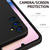 Mobizang Matte Protective Lens Flexible Back Cover for Samsung Galaxy A25 | Slim Silicone with Soft Lining Shockproof Full Body Bumper Case (Black)