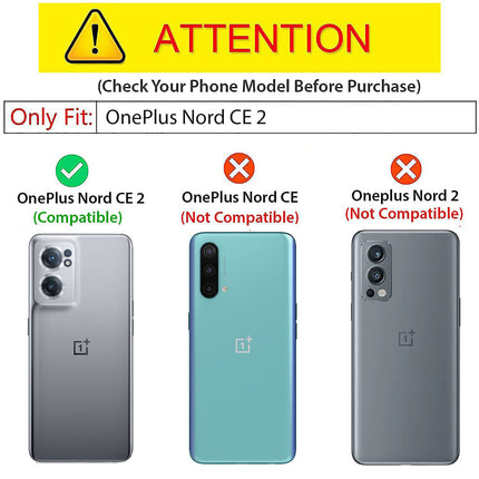 Double Dip Full 360 Protection Back Case Cover for OnePlus Nord CE 2 (Red , Black)