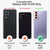 Shield Frosted Acrylic Back Shock Proof Case Cover for Samsung Galaxy S22 + ( Plus ) (Black)