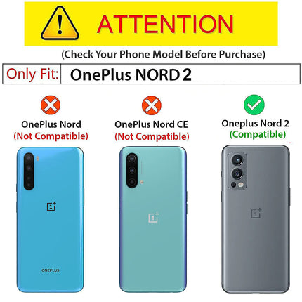 Nillkin Super Frosted Shield Hard Back Cover Case for Oneplus Nord 2 (5G) (Black)