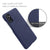 Woven Soft Fabric Case for Samsung Galaxy M52 (5G) Back Cover, Shock Protection Slim Hard Anti Slip Back Cover (Blue)