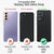Shield Frosted Acrylic Back Shock Proof Case Cover for Samsung Galaxy S22 ULTRA (Black)