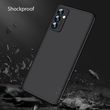 Double Dip Full 360 Protection Back Case Cover for Samsung Galaxy F23 (Black)