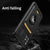 Mobizang Bisen Back Cover for Samsung Galaxy A71  , Inbuilt Camera Slider Ring Stand and Card Pocket Shockproof Slim Bumper Back Case (Black)