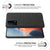 Woven Soft Fabric Case for Vivo IQOO Z5 (5G) Back Cover, Shock Protection Slim Hard Anti Slip Back Cover (Black)