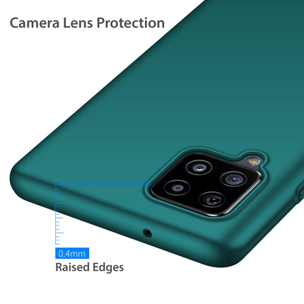 Silk Smooth Finish [Full Coverage] All Sides Protection Slim Back Cover For Samsung Galaxy M42 (5G) (Green)