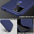 Twill Shock Proof Soft Flexible Back Case Cover for Google Pixel 5A (Blue)