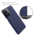 Mobizang Woven Soft Fabric Case for OnePlus 10R  Back Cover,  Shock Protection Slim Hard Anti Slip Back Cover (Blue)
