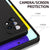 Matte Lens Protective Back Cover for Samsung Galaxy A52 , Slim Silicone with Soft Lining Shockproof Flexible Full Body Bumper Case (Black)