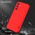 Mobizang Double Dip Full 360 Protection Back Case Cover for Samsung Galaxy A34 (Red)