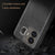 Mobizang Tux Leather Back Cover for Realme GT Neo 5 (5G) | Slim Shockproof Camera Protection Bumper Case (Black)
