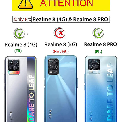 Nillkin Realme 8 Pro / Realme 8 (4G) Case, CamShield Series Case with Slide Camera Cover Slim Protective Case (Black)