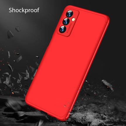 Double Dip Full 360 Protection Back Case Cover for Samsung Galaxy F23 (Red)