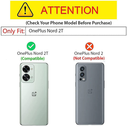 Mobizang Prime Slim Magnetic Flip Cover for OnePlus Nord 2T | PU Leather Shockproof Folio Case with Card Holders RFID Blocking Kickstand (Grey)