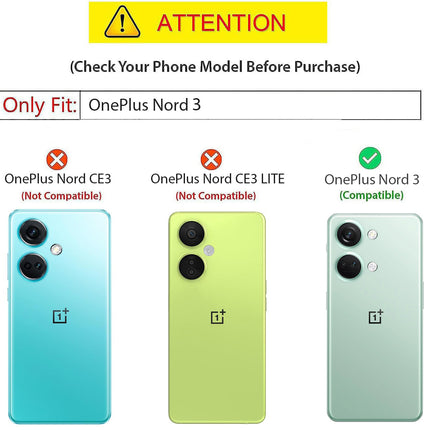 Mobizang Noble Slim Magnetic Leather Flip Case Cover for OnePlus Nord 3 | Card Holder Stand Leather Flip Wallet Case (Blue)