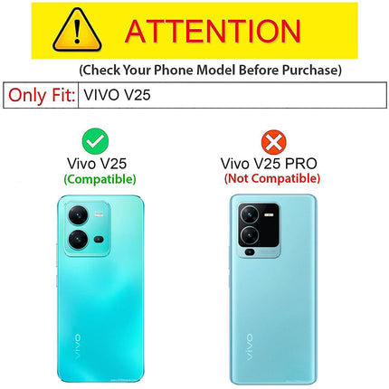 Mobizang Woven Soft Fabric Case for VIVO V25 (5G) Back Cover, Shock Protection Slim Hard Anti Slip Back Cover (Blue)