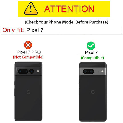 Mobizang Soft Fabric & Leather Hybrid for Google Pixel 7 Back Cover | Shockproof Hybrid Slim Hard Anti Slip Back Case (Black , Brown)