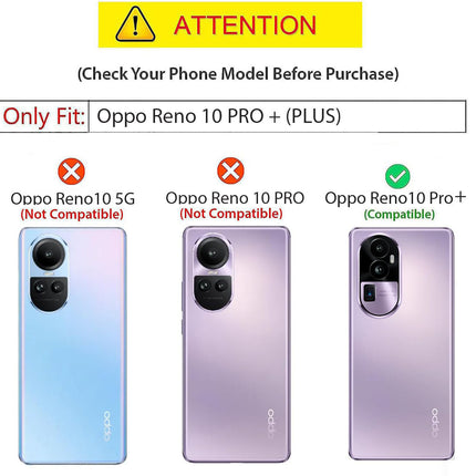 Mobizang Tux Leather Back Cover for Oppo Reno 10 Pro Plus | Slim Shockproof Camera Protection Bumper Case (Brown)