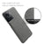 Mobizang Woven Soft Fabric Case for OnePlus 10R  Back Cover,  Shock Protection Slim Hard Anti Slip Back Cover (Grey)