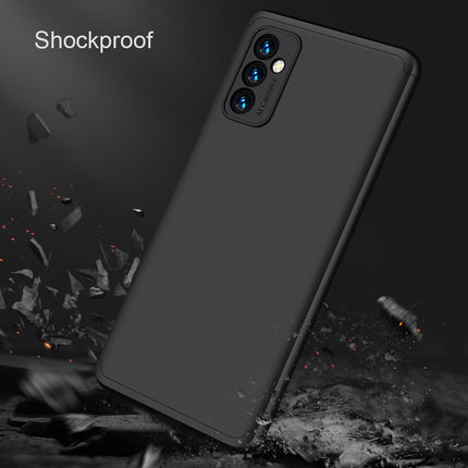 Double Dip Full 360 Protection Back Case Cover for Samsung Galaxy M52 (Black)