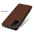Soft Full Fabric Protective Shockproof Back Case Cover for Vivo IQOO 3 (Full Brown)
