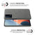 Woven Soft Fabric Case for Vivo IQOO Z5 (5G) Back Cover, Shock Protection Slim Hard Anti Slip Back Cover (Grey)