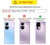 Mobizang Hawkeye Clear Back Cover for Oppo Reno 10 Pro Plus | Camera Lens Protector Shockproof Slim Clear Case Cover (Black Sides)