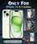 Mobizang Shield Clear Acrylic Back Shock Proof Case Cover for Apple iPhone 15 (Transparent)