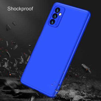 Double Dip Full 360 Protection Back Case Cover for Samsung Galaxy M52 (Blue)
