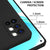 Matte Lens Protective Back Cover for OnePlus 9R / One Plus 8T , Slim Silicone with Soft Lining Shockproof Flexible Full Body Bumper Case , Black