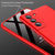 Double Dip Full 360 Protection Back Case Cover for Samsung Galaxy S21 FE (Red)