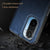 Tux Back Case for Mi 11X / Mi 11X PRO , Slim Leather Case with Soft Edge Shockproof Back Cover (Blue)