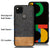 Soft Fabric & Leather Hybrid Protective Case Cover for Google Pixel 4A (Black,Brown)