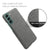 Woven Soft Fabric Case for Samsung Galaxy S22 Plus Back Cover, Shock Protection Slim Hard Anti Slip Back Cover (Grey)