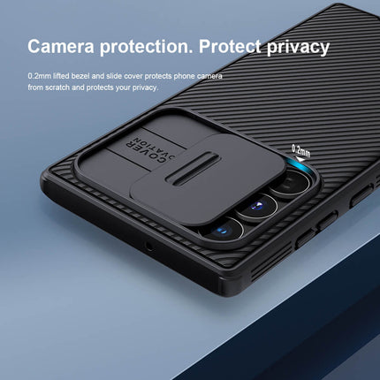 Nillkin Cam Shield Pro Back Cover Case For Samsung Galaxy S22 ULTRA (Black)