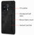 Mobizang Razor Wallet Back Case for OnePlus 11 | Slim PU Leather & Fabric Cover with Inbuilt Card Pocket (Black)