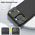 Mobizang Camshield Back Cover for Apple iPhone 15 Pro | Inbuilt Slider Shockproof Lens Protection Case (Black)