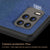Tux Back Case For Realme 8 (5G) , Slim Leather Case with Soft Edge Shockproof Back Cover (Blue)